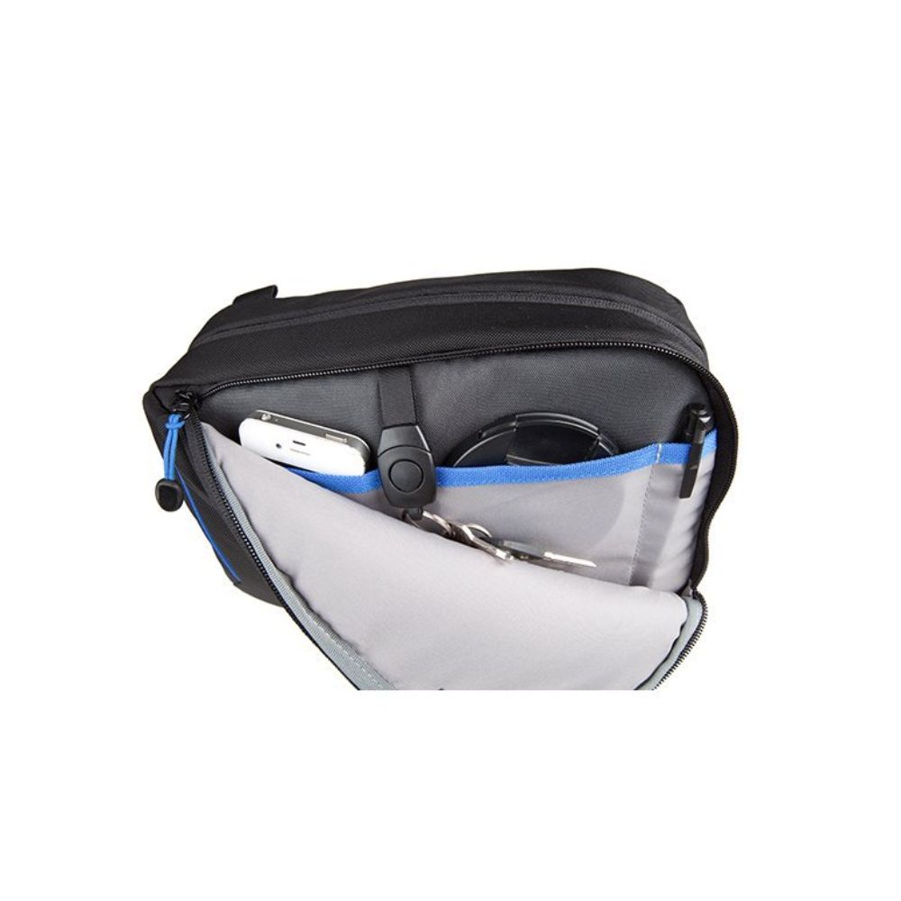 Benro Gallop 20 professional camera sling bag in black and orange