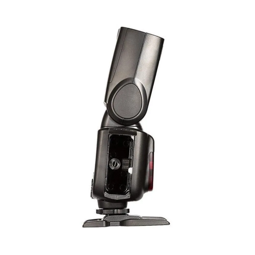 Rear LCD interface of the Godox V860II-C showing E-TTL II settings