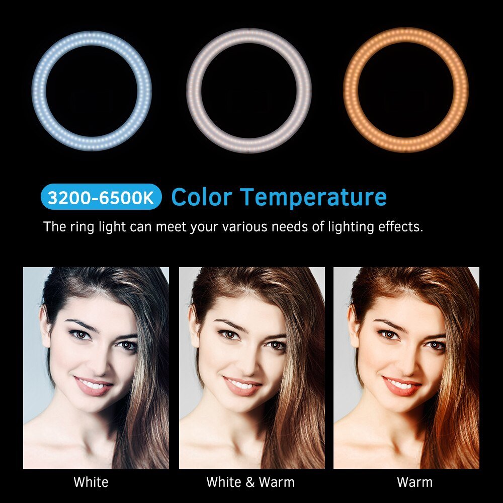AFI 19 inch LED Ring Light 48 watt for YouTube Video Shooting+Remote+mirror+battery plate - Image 6