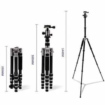 HPUSN 035 Pro + hp223 carbon fiber portable tripod suit for camera carbon fiber portable tripod suit for camera - Image 3