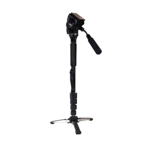 Yunteng VCT-288 Photography Tripod Monopod With Fluid Pan Head