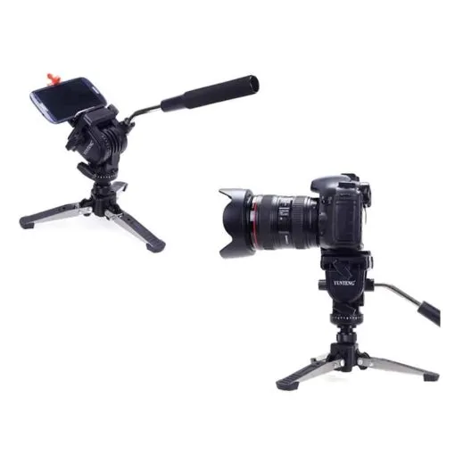 Alternative view of Yunteng VCT-288 Photography Tripod Monopod  With Fluid Pan Head