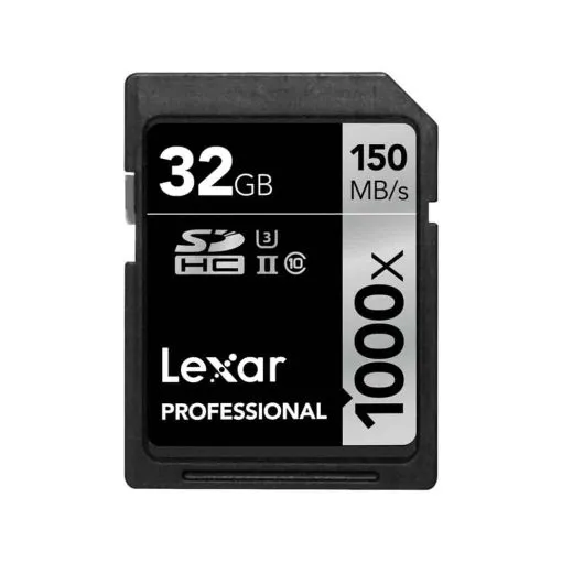 Lexar Professional 1000X 32GB SDHC UHS-II Card