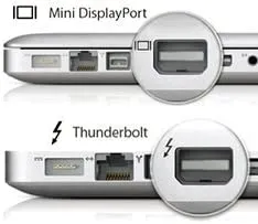 Alternative view of Thunderbolt/Mini Displayport to VGA Adapter for MacBook iMac MacBook Pro