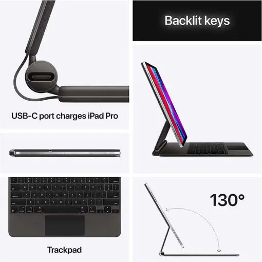 Apple Magic Keyboard for iPad Pro 11 & iPad Air 4th Generation - Image 9