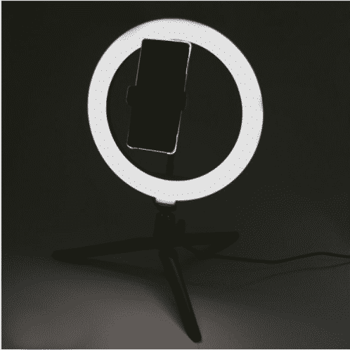 JMARY Ring Light 26 cm, table F-532A with tripod - Image 4