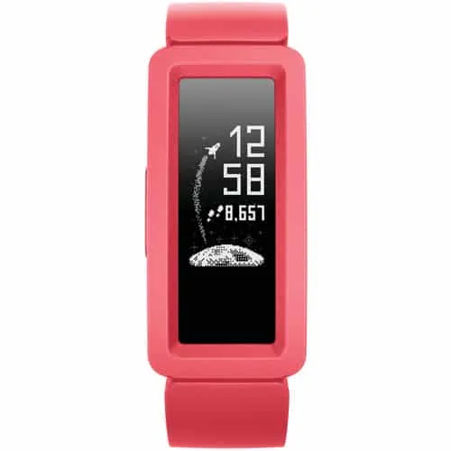 Alternative view of Fitbit Ace 2 Kids Activity Tracker (Watermelon/Teal)