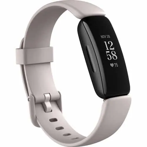 Alternative view of Fitbit Inspire 2 Fitness Tracker (Lunar White)