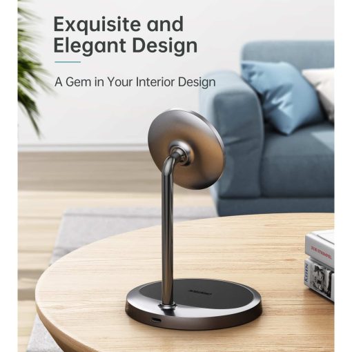 Choetech 2 in 1 Magnetic Wireless Charger (with Type-C to Type-C 15W Cable) - Image 4