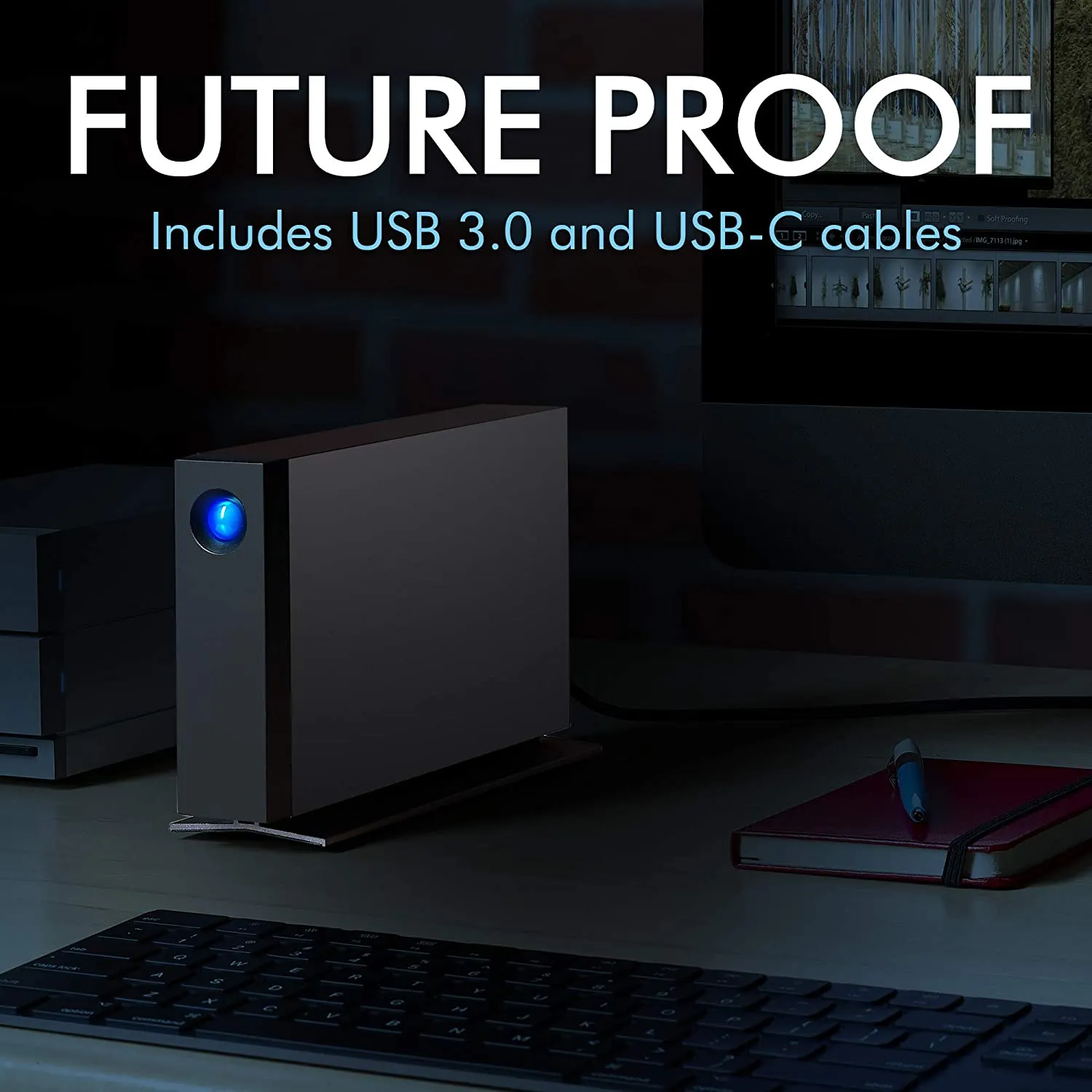 LaCie d2 Professional 8TB External Hard Drive Desktop HDD - Image 5