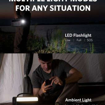 Anker Portable Power Station, PowerHouse II 400, 300W/388.8Wh - Image 3