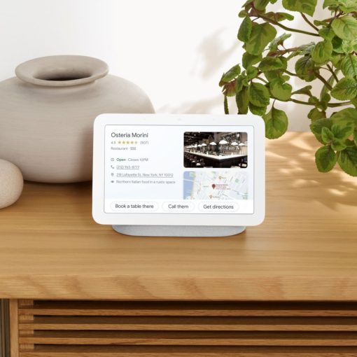 Google Nest Hub (2nd Generation, Chalk) - Image 10