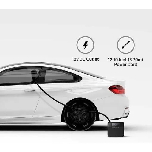 Alternative view of 70mai Air Compressor Lite, Portable Tire Inflator