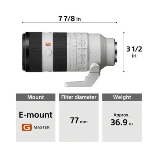 Sony FE 70-200mm f/2.8 GM OSS II Lens - Image 6