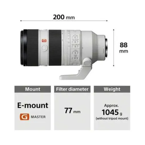 Sony FE 70-200mm f/2.8 GM OSS II Lens - Image 7