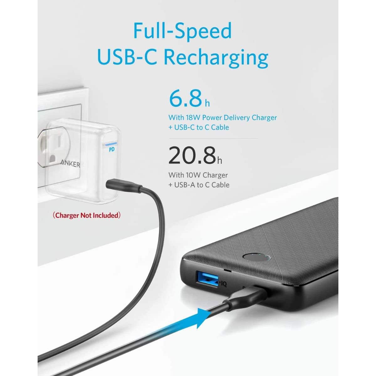 Anker Power Bank PowerCore Essential 20000 20w PD - Image 7
