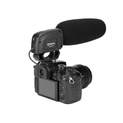 Alternative view of Boya BY-M17R On-camera Shotgun Microphone