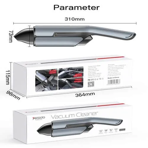 Alternative view of Yesido Wireless Vacuum Cleaner