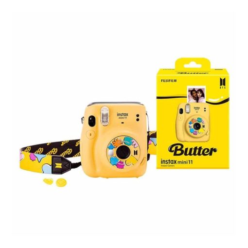 Fujifilm Instax Mini 11 BTS Butter Version Instant Camera, Yellow