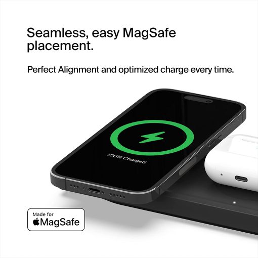 Belkin MagSafe 3-in-1 Wireless Charging Pad - Image 3