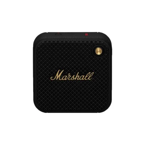 Marshall Willen Portable Bluetooth Speaker (Black & Brass)
