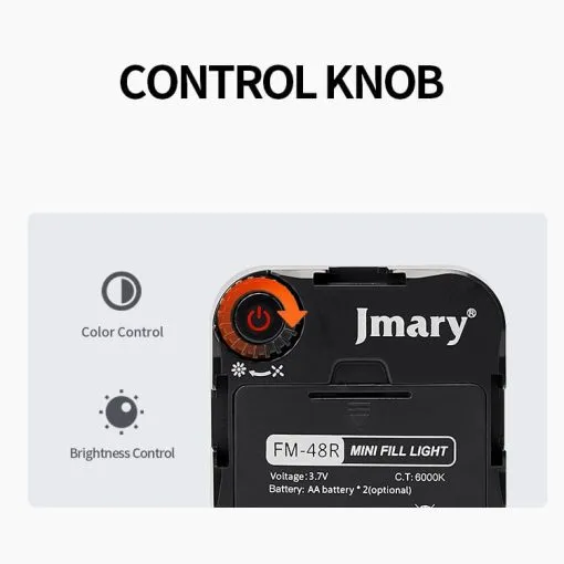 Jmary FM-48R Super Light for Mobile or Dslr - Image 6