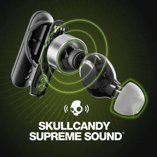 Skullcandy Smokin Buds In-Ear Wireless Earbuds - Image 3