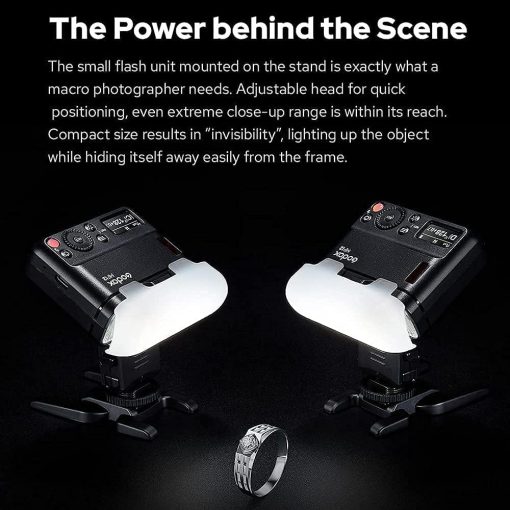Flash Macro Godox MF12 K2 2.4G Wireless Speedlite – Per Fuji, Canon, Nikon, Sony DSLR - Foto 2