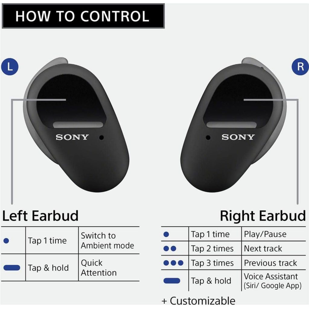 Sony WF-SP800N Truly Wireless Sports In-Ear - Image 7
