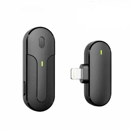 Alternative view of Green Lion Wireless Microphone (Lightning Connector)