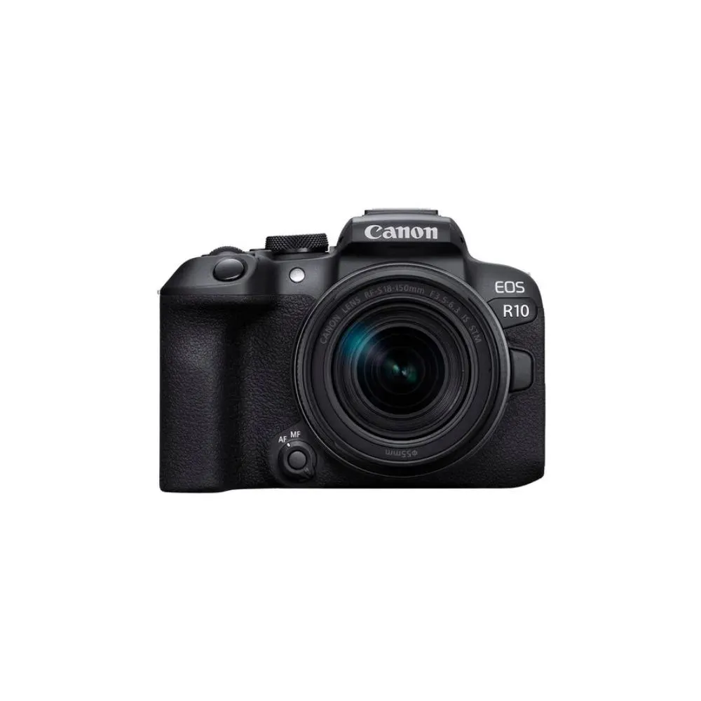 canon eos r10 mirrorless camera with 18 150mm lens