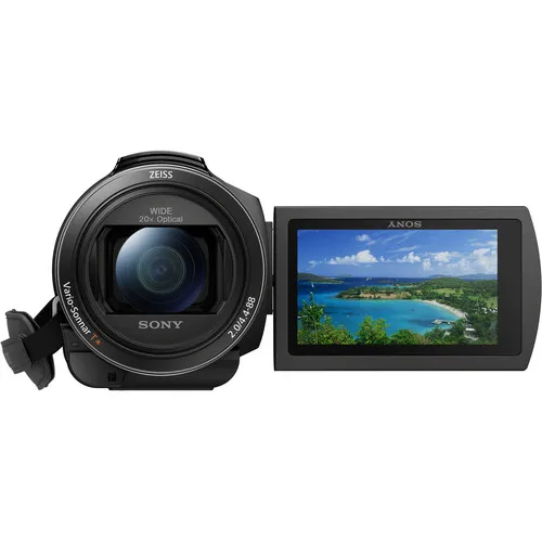 Alternative view of Sony FDR-AX43A UHD 4K Handycam Camcorder