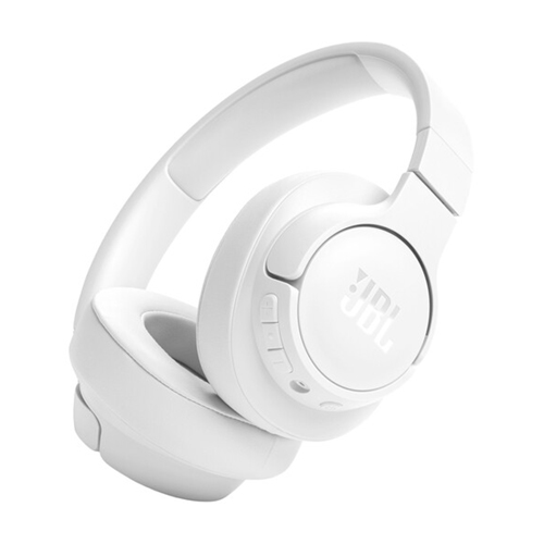 JBL Tune 720BT Over-Ear Wireless Headphones (White)