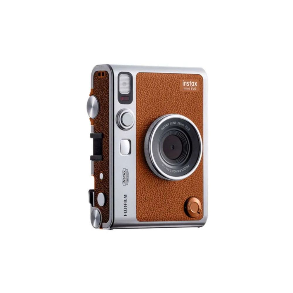 FUJIFILM INSTAX MINI EVO Hybrid Instant Camera (Brown) - Image 2