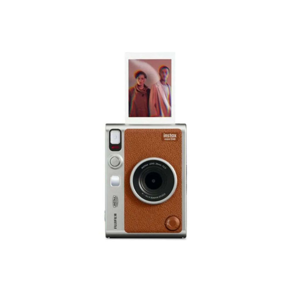 FUJIFILM INSTAX MINI EVO Hybrid Instant Camera (Brown) - Image 3