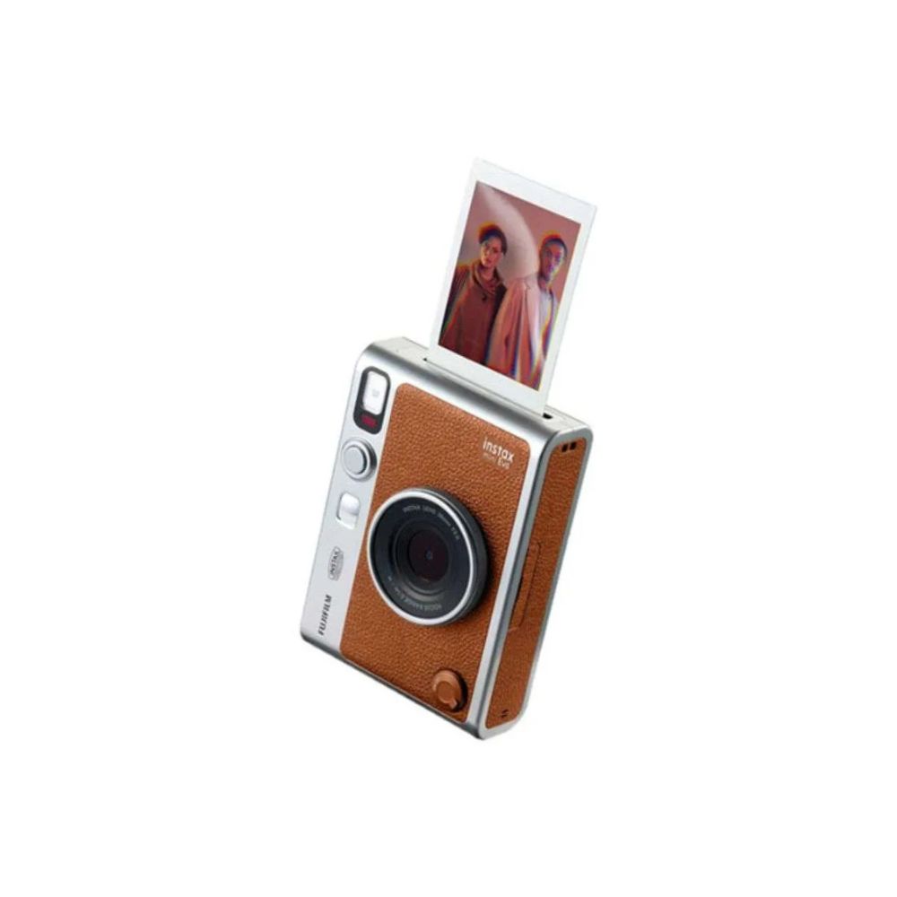 FUJIFILM INSTAX MINI EVO Hybrid Instant Camera (Brown) - Image 4