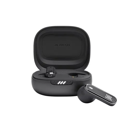 JBL Live Flex True Wireless Noise Cancelling Earbuds (Black)
