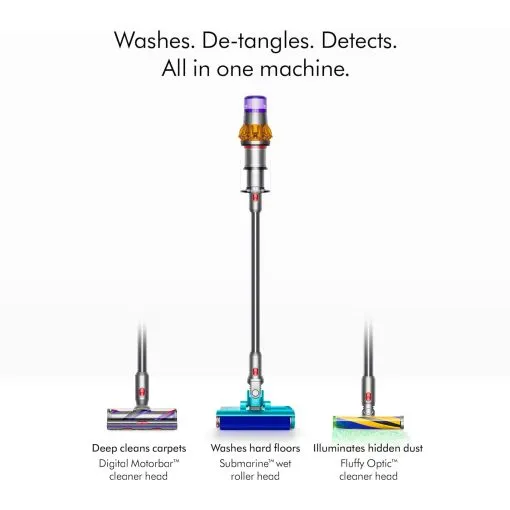 Alternative view of Dyson V15s Detect Submarine