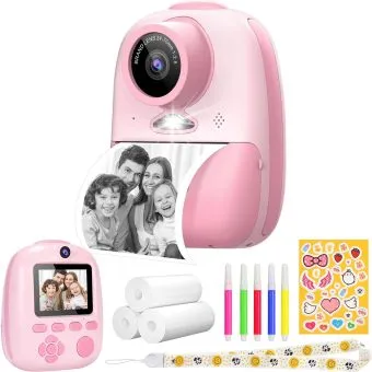 Print Camera D10 HD 1080P Instant Camera for Kids