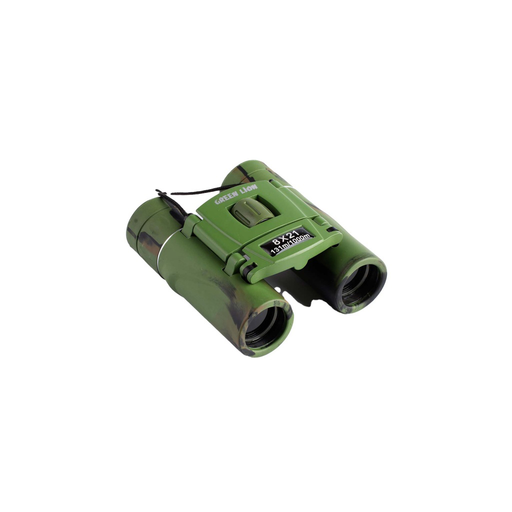 Green Lion Shark Binocular 8x21 Magnification Multi Coated Lens