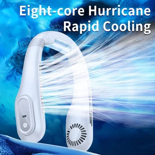 Alternative view of Hurricane Hanging Neck Fan J18