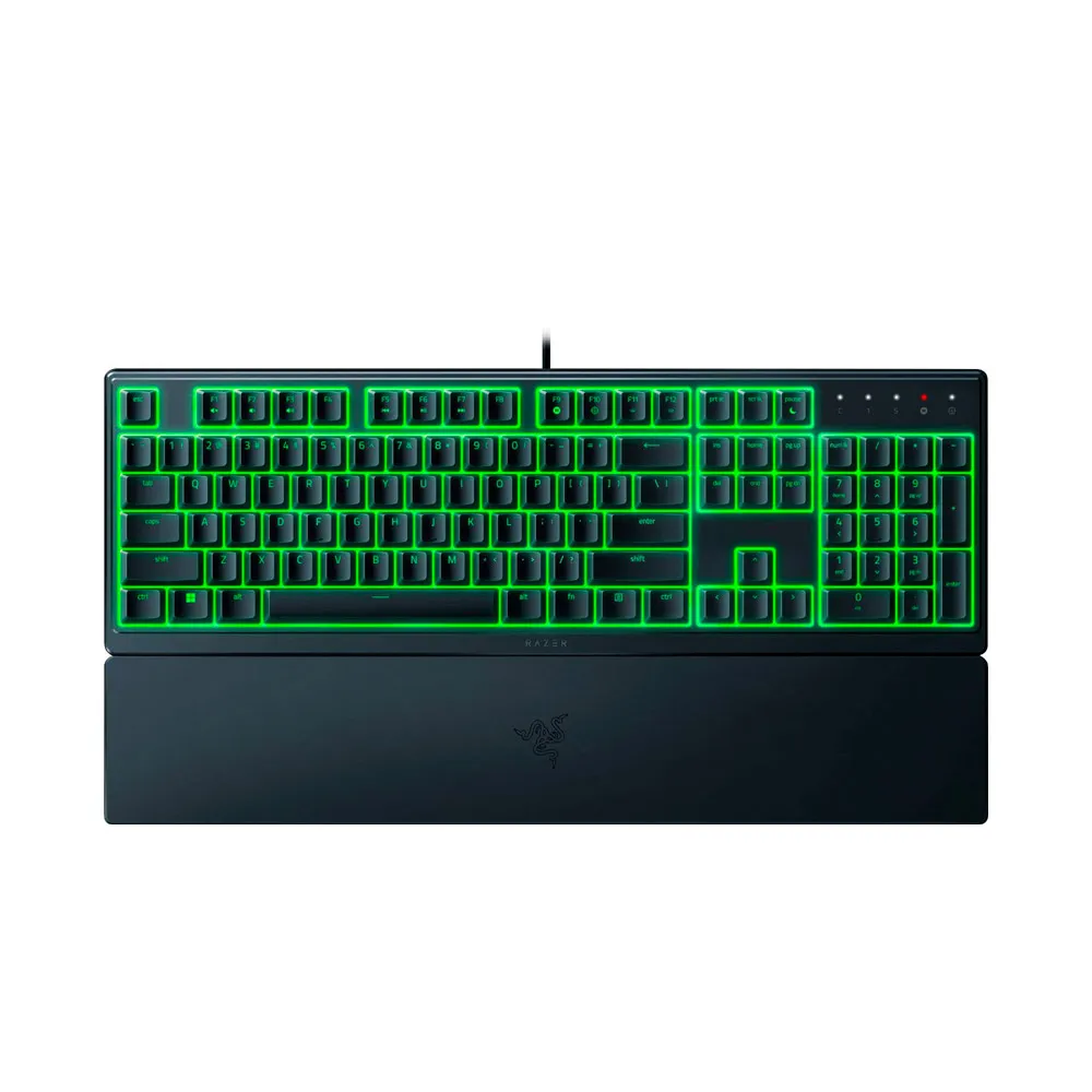 Razer-Ornata V3 X Full-Size Wired Membrane Gaming Keyboard with Chroma RGB Backlighting – Black