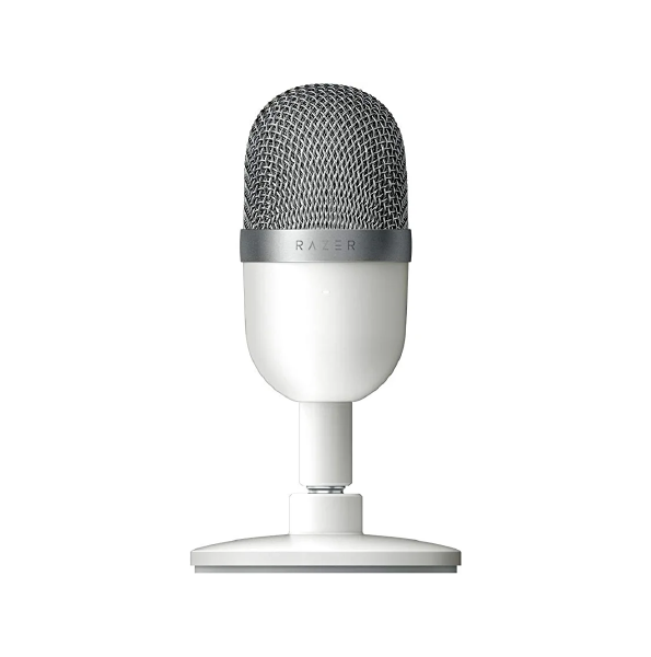 Razer Seiren Mini-Ultra Compact Condenser Microphone-Frml Packing White