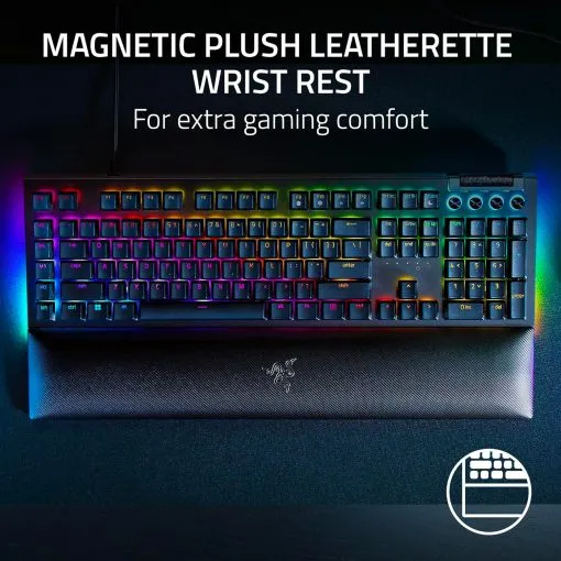 Alternative view of Razer BlackWidow V4 -Green Mechanical Switches