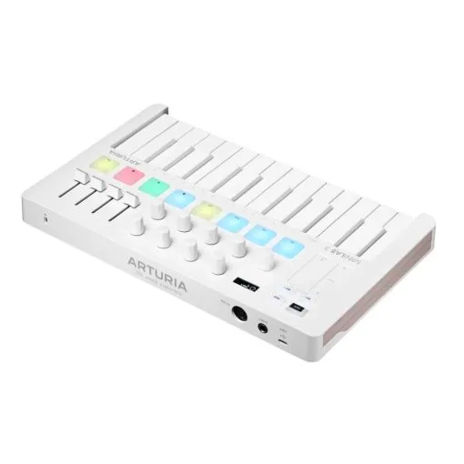Alternative view of Arturia Minilab 3 Alpine White