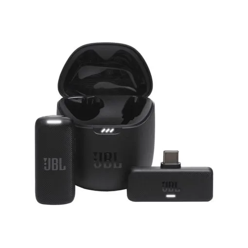 JBL Quantum Stream Wireless Clip-On Microphone System for USB-C Devices (2.4 GHz)