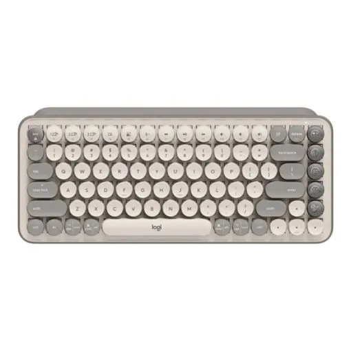 Logitech POP Keys Wireless Bluetooth Mechanical Keyboard (Mist)