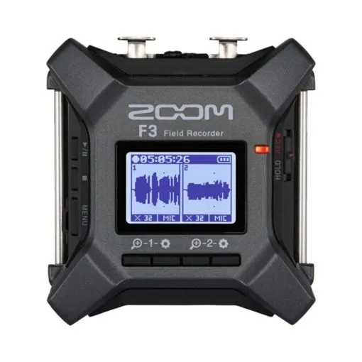 Zoom F3 2-Input / 2-Track Portable Field Recorder