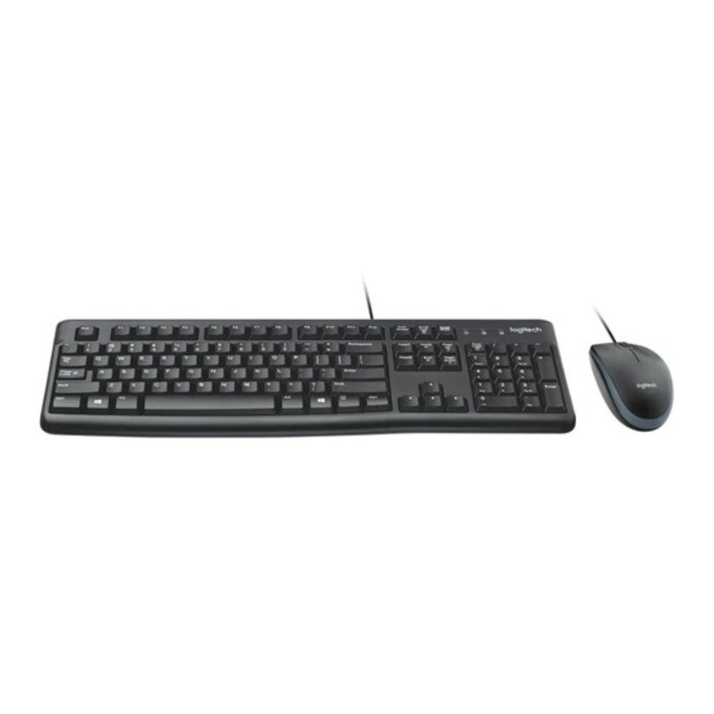 Logitech MK120 Corded Keyboard and Mouse Combo - Durable and Spill-Resistant Design - Image 3