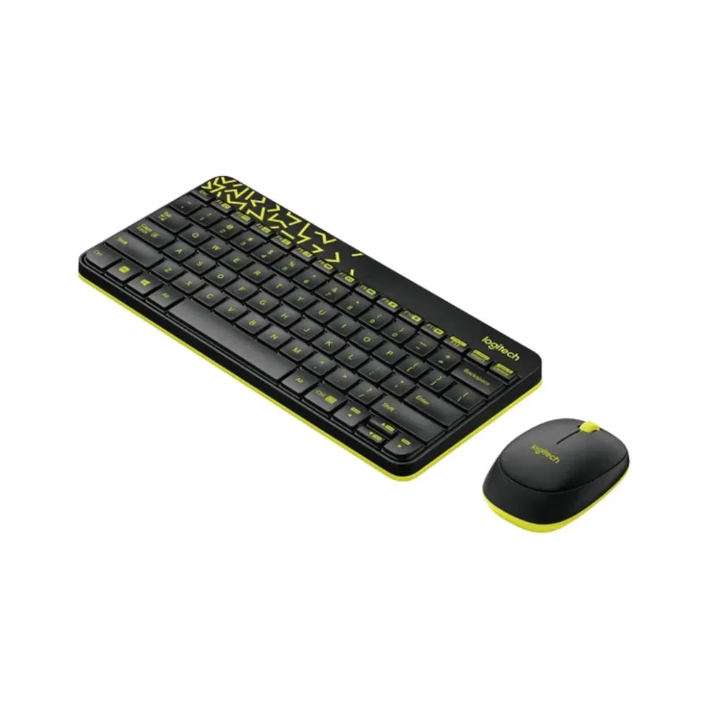 Logitech MK240 Nano Wireless Keyboard and Mouse Combo - Compact - Colorful - and Efficient - Image 3
